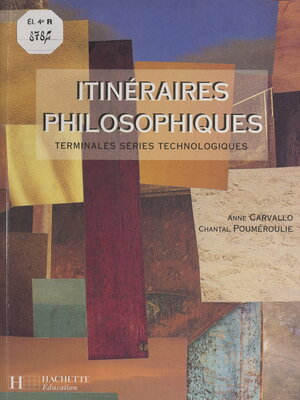 cover image of Itinéraires philosophiques